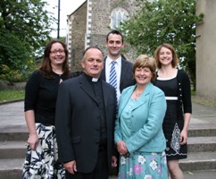 Kenneth Gamble and his wife Hazel with family members Karen and Iain Gamble and Jennifer Middleton.
